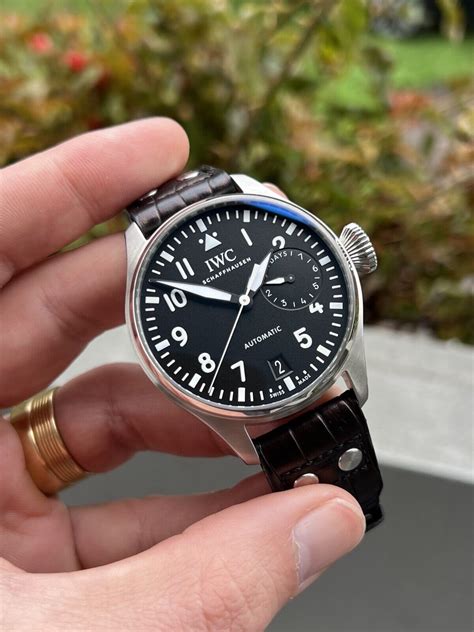 iwc big pilot 46 lug to lug|iwc big pilot's watch.